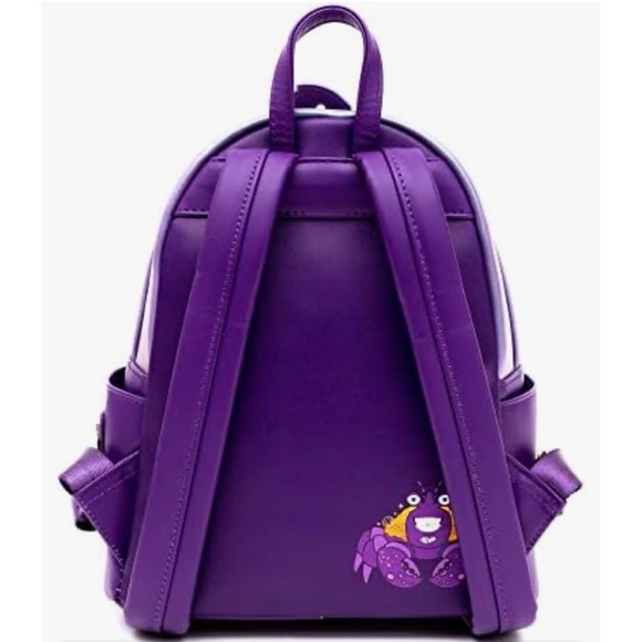 NWT Loungefly Disney Moana Tamatoa Bling Crab Backpack - Picture 3 of 12